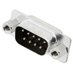 Encitech 2101-0182-03 D-Sub Pin Strip 25 Pins 180° Solder Bucket