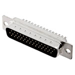 Encitech 2101-0300-03 D-Sub Pin Strip 44 Pins Solder Bucket 180°