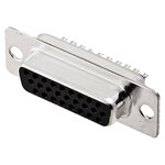 Encitech 2101-0300-12 HDS D-Sub Receptacle 26 Pins Solder Bucket 180°