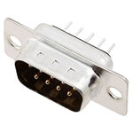 Encitech 2103-0100-01 D-Sub Pin Strip 9 Pins solder 180° single piece