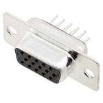 Encitech 2103-0400-11 HDD-15-F-T-B-M D-Sub Receptacle 15 Pins 1pc tray