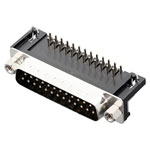 Encitech 2103-2100-03 D-Sub Pin Strip 25 Pins solder 90° tray