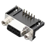 Encitech 2103-2100-11 D-Sub Receptacles 9 Pins 90° Solder 1pc