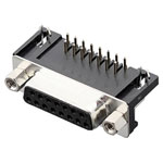 Encitech 2103-2100-12 DRB-15F-TBG-110 D-Sub 15-pin Receptacle solder tray