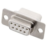 Encitech 2108-0190-11 D-Sub Receptacle 9 Pins Crimp 180° Tray 1pc