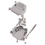 Encitech 2360-0102-33 CCOV25-SCL-LG D-Sub Housing 25-pin plastic grey