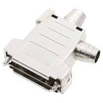 Encitech 6260-0106-02 DSSK-M-15-L-K D-Sub Housing 15 Pins silver 1pc