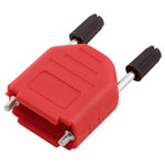 Encitech 6353-0103-01 D-Sub Housing 9-pin Plastic 180° Red 1pc