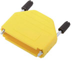 Encitech 6353-0105-03 D-Sub Housing 25 Pins Yellow Plastic 180° 1pc