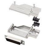 Encitech 6355-0065-03 D-Sub Pin Strip set 90° 25 Pins Solder Bucket