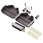 Encitech 6355-0078-13 D-Sub Receptacle Set 25 Pins Crimp 180° 1pc