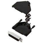 Encitech 6355-0102-03 D-Sub Pin Strip set 44 Pins Solder Bucket 180°