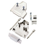 Encitech 6355-8007-12 D-Sub Receptacle set 15 Pins Solder Bucket