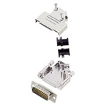 Encitech 6355-8013-02 D-Sub Pin Strip set 26 Pins 45° Solder Bucket
