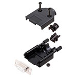 Encitech 6355-8032-11 D-Sub Receptacle set 9 Pins Solder Bucket