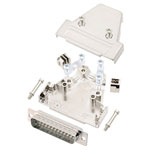 Encitech 6355-8038-03 TRI-M-25-DBP-W-K D-Sub Pin Strip set 25 Pins solder