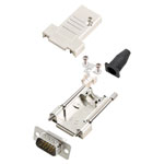 Encitech 6355-8041-01 DTSL09 D-Sub 15-pin Strip set Solder Bucket 1pc