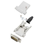 Encitech 6355-8041-02 DTSL15-LJSRG D-Sub Pin Strip set 26 Pins 180°