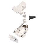 Encitech 6355-8042-31 DTSL09-LJSRG-S-DMS-W-K 9-pin D-Sub Receptacle set