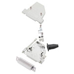 Encitech 6355-8042-33 DTSL25 D-Sub Receptacle set 25 Pins Solder Bucket