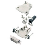 Encitech 6355-8044-02 DTZF15 D-Sub Pin Strip set 15 Pins Solder Bucket