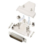 Encitech 6355-8058-03 Tri-M 44-pin D-Sub set 180° Solder Bucket