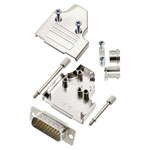 Encitech 6355-8060-02 D-Sub 26-pin Strip 35° Solder Bucket 1pc.