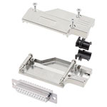 Encitech 6355-8065-13 D-Sub Receptacle set 25 Pins Solder Bucket