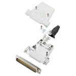 Encitech 6355-8088-04 DTSL37 62-pin D-Sub Strip 180° Solder Bucket 1pc