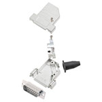 Encitech 6355-8091-22; DTSL15-SJSRG-S-DMP-W-K 15-pin Solder Bucket 45°