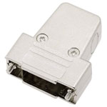 Encitech 6550-0100-02 TRI-M-15-K D-Sub Housing 15 Pins metallised plastic