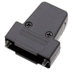 Encitech 6550-0101-02 TRI-P D-Sub Housing 15-pin black plastic 180°