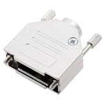 Encitech 6560-0105-05 D-Sub Housing 50 Pins Solid metal Silver 1pc