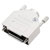 Encitech 6560-0105-05 D-Sub Housing 50 Pins Solid metal Silver 1pc