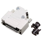 Encitech 6560-0107-12 D45PK-P D-Sub Housing 15 Pins plastic 45° black