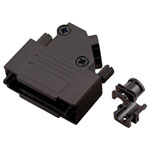 Encitech 6560-0116-12 D45ZK15-BK-K Housing solid metal 45° black 15-pin 1pc