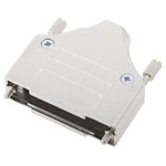 Encitech 6560-0136-03 D-Sub Housing 25 Pins Metal Silver 180° 1pc