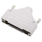 Encitech 6560-0136-04 D-Sub Housing 37-pin Solid metal Silver 180°