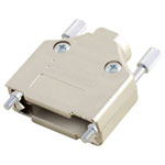 Encitech 6560-0145-02 DTPK-M-15-K 15-pin D-Sub Housing metallised plastic