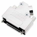 Encitech 6560-0166-13 D45ZK25-NM-K D-Sub Housing 25-pin diecast zinc metal 1pc