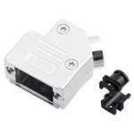 Encitech 6560-0206-34 DVSL37-K D-Sub Housing 37-pin diecast zinc 1pc