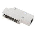 Encitech 6560-0501-02 D-Sub Housing 15-pin solid metal 90° silver