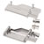 Encitech 6560-0701-01 D-Sub Housing 9 Pins diecast zinc metal 1pc