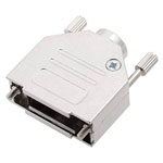 Encitech 6560-5105-02 D-Sub Housing 15-Pin Diecast Zinc 180° Metal