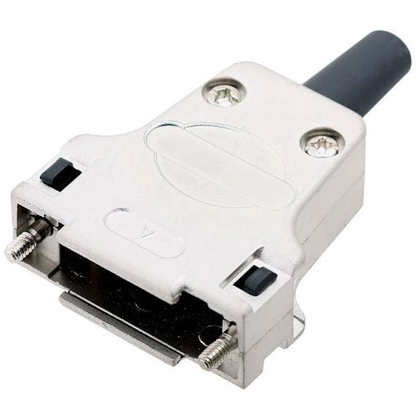 Encitech 7960-5205-01 D-Sub Housing 9 Pins Diecast zinc 180° Metal 1pc