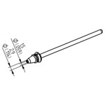 Ersa 0742ED1529H/SB Desoldering Tip 79.25mm ERSADUR Coated 1pc
