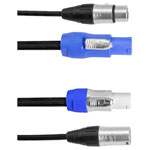Eurolite 30227783 Power-Hybrid DMX Cable 5-Pin XLR 3m