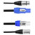 Eurolite 30227783 Power-Hybrid DMX Cable 5-Pin XLR 3m