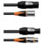 Eurolite 30227789 Hybrid DMX Cable 1.5m 3-Pin XLR Socket to XLR Socket