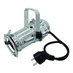 Eurolite 50850340 PAR-16 Spot GU-10 Halogen Silver 230V Stage Spotlight